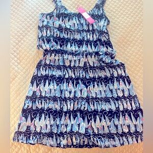 NWT Lilly Pulitzer “Sails and Stripes” romper - sz. L